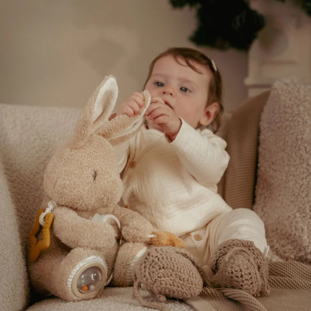 Peluche Attività Coniglietto Baby Bunny - Activity Cuddle Rabbit Sand Baby Bunny (LD8430)