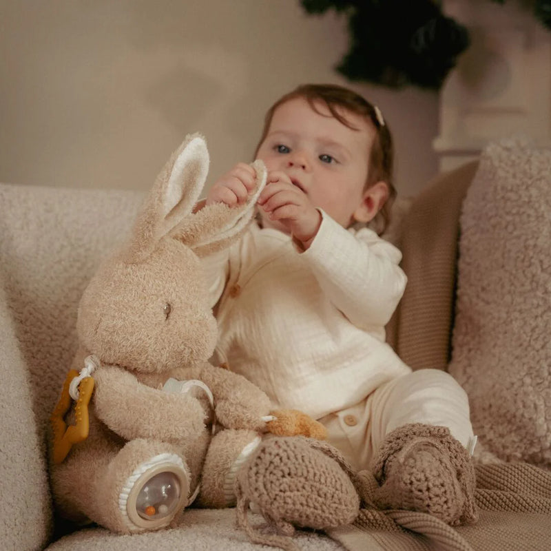 Peluche Attività Coniglietto Baby Bunny - Activity Cuddle Rabbit Sand Baby Bunny (LD8430)