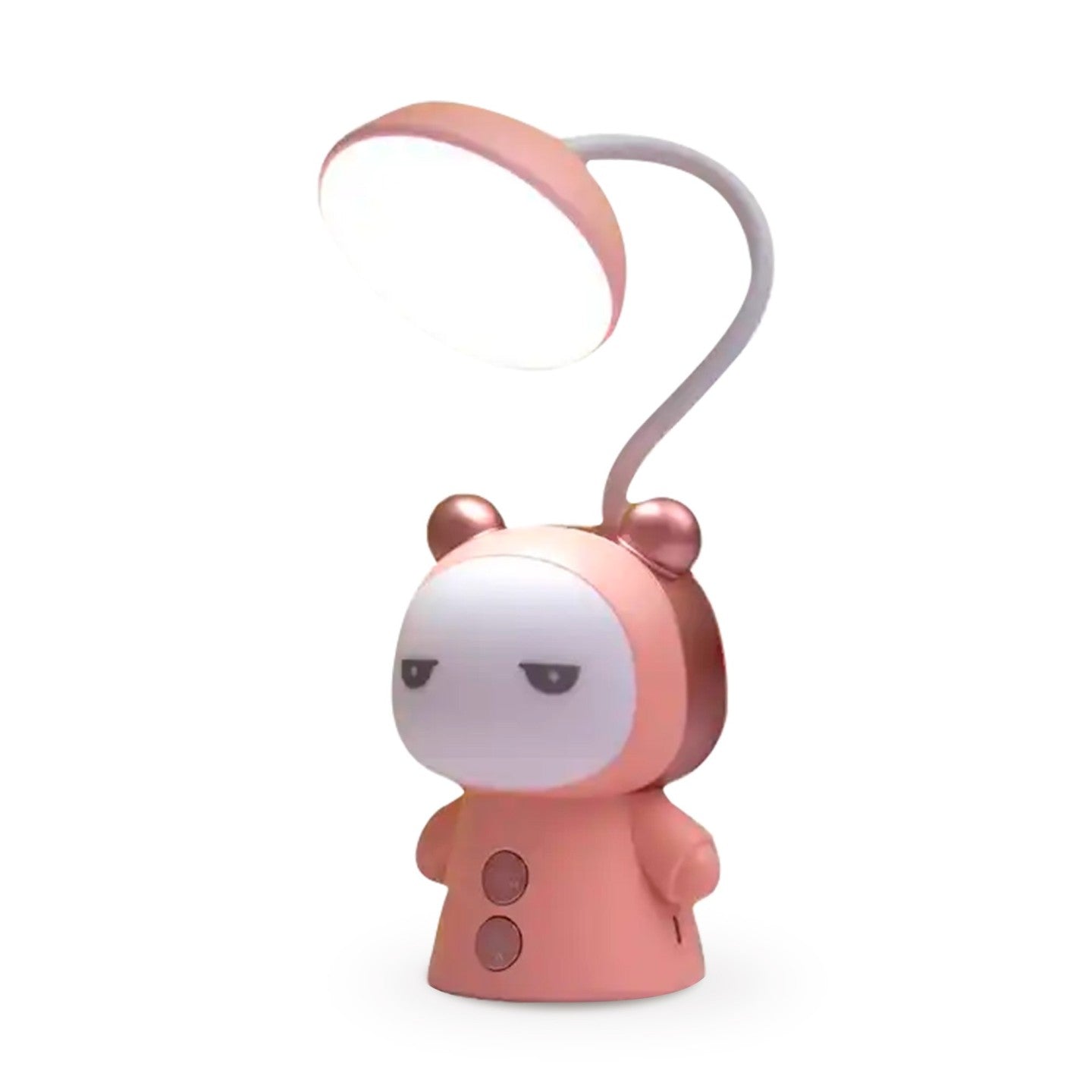 Lampada da Tavolo Doppia Luce a Forma di Bambolina Rosa Nina Ninja