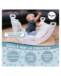 Arco Montessori Rainbow Cotton Candy Sviluppa Equilibrio e Agilità