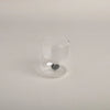 Bicchiere in Vetro con Cuore Nero - Drinking Glass Figure Pink Heart (gl-151)