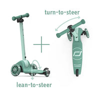 Scoot and Ride | Monopattino Highwaykick 3S Verde Foresta | HIGHWAYKICK3S-FOREST