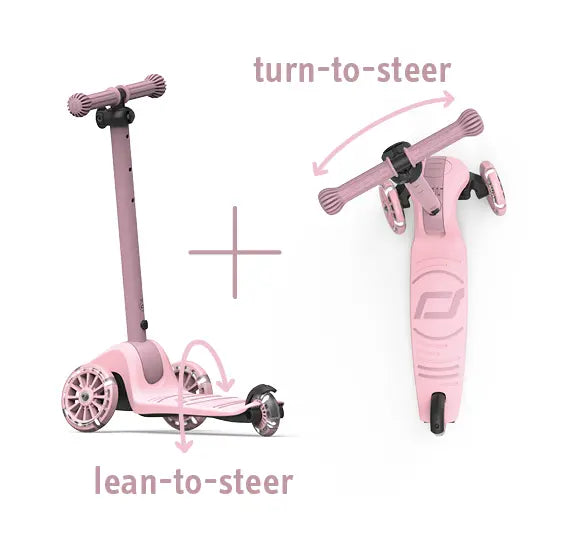 Scoot and Ride | Monopattino Highwaykick 3S Rosa | HIGHWAYKICK3S-ROSE