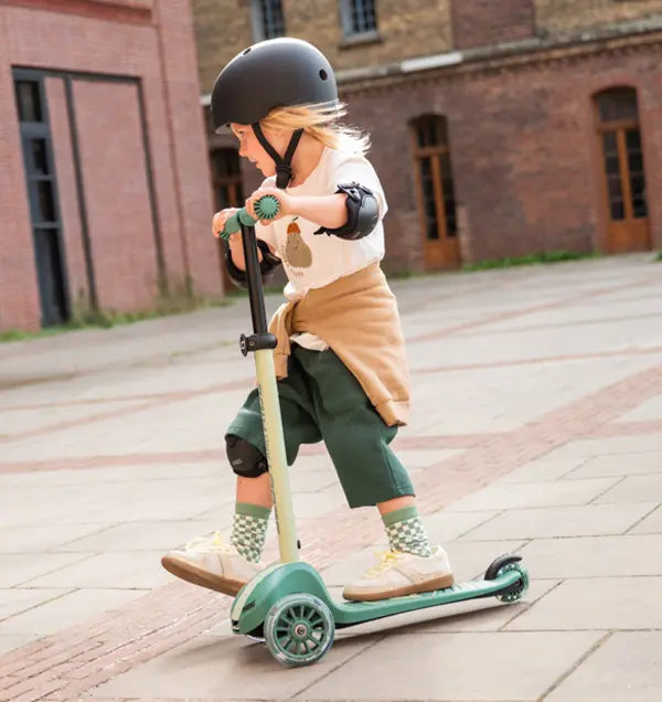 Scoot and Ride | Monopattino Highwaykick 3S Verde Foresta | HIGHWAYKICK3S-FOREST