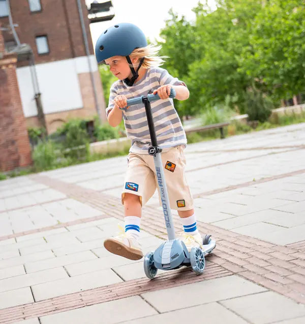Scoot and Ride | Monopattino Highwaykick 3S Blu Acciaio | HIGHWAYKICK3S-STEEL