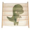 Libreria Montessoriana da Pavimento Dinosauro Cracky -  Montessori Floor Standing Bookcase Dinosaur Cracky