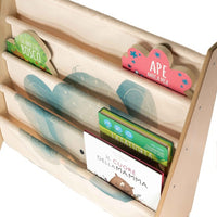 Libreria Montessoriana da Pavimento Elefante Chewy -  Montessori Floor Standing Bookcase Chewy the Elephant