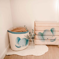 Libreria Montessoriana da Pavimento Elefante Chewy -  Montessori Floor Standing Bookcase Chewy the Elephant