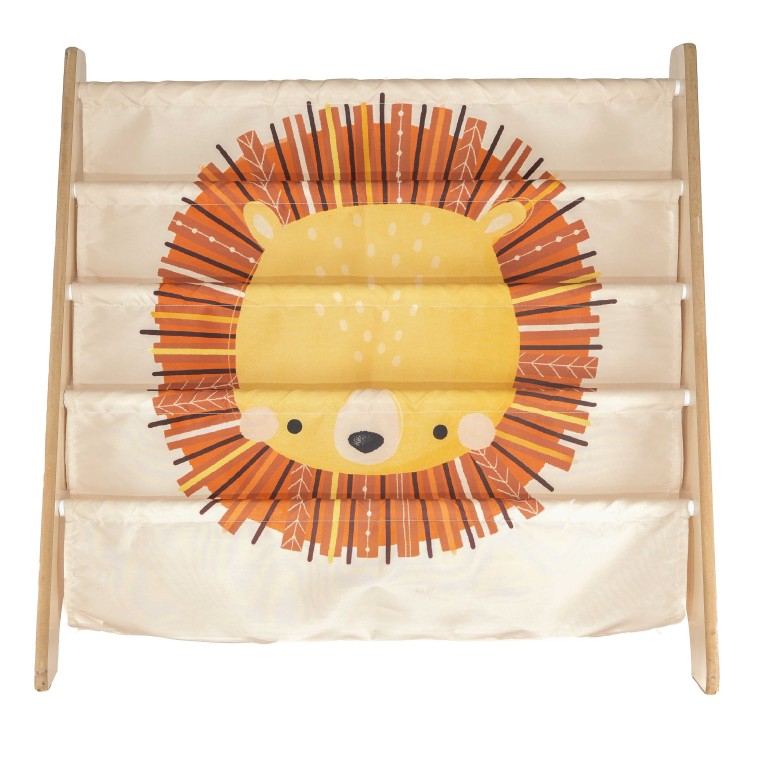 Libreria Montessoriana da Pavimento Leone Chompy -  Montessori Floor Standing Bookcase Lion Chompy
