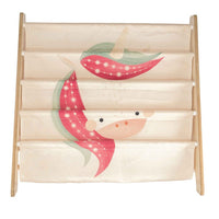Libreria Montessoriana da Pavimento Unicorno Sparkly -  Montessori Floor Standing Bookcase Unicorn Sparkly