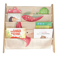 Libreria Montessoriana da Pavimento Unicorno Sparkly -  Montessori Floor Standing Bookcase Unicorn Sparkly