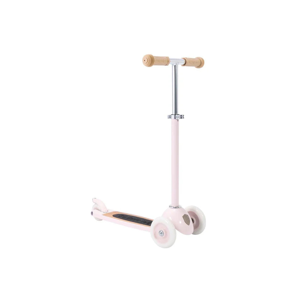 Banwood | Monopattino Rosa Con Cestino Rimovibile 3-6 Anni | BW-SCOOTER-PINK