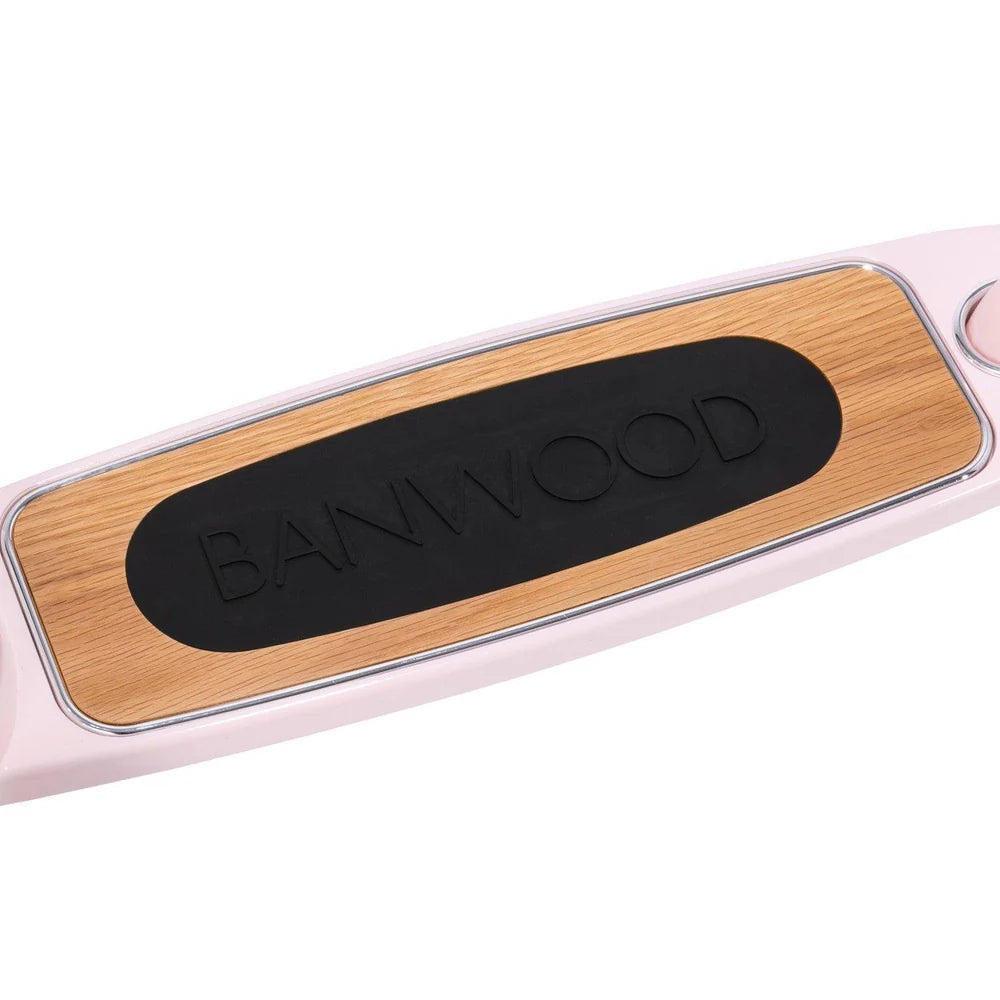 Banwood | Monopattino Rosa Con Cestino Rimovibile 3-6 Anni | BW-SCOOTER-PINK