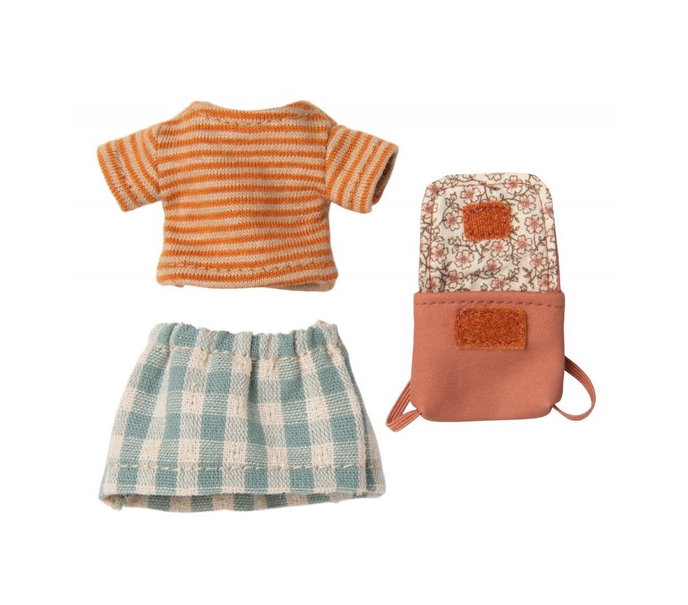 Topo Triciclo Sorella Maggiore con Borsa - Tricycle Mouse Big Sister with Bag