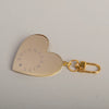 Portachiave a Cuore Nero Dorato - Key Chain Nero Gold (my-038)