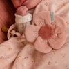 Portaciuccio Fiore Flower & Butterflies - Pacifier Cloth Flower & Butterflies