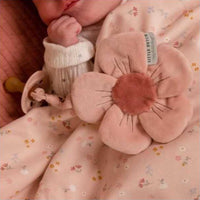 Portaciuccio Fiore Flower & Butterflies - Pacifier Cloth Flower & Butterflies