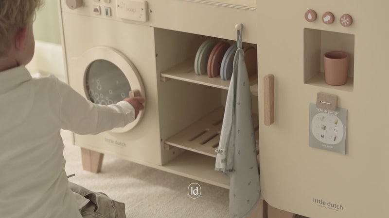 Lavatrice in Legno Edizione Limitata - Wooden Washing Machine Essentials Limited Edition