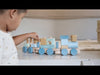 Trenino in Legno Impilabile Forest Friends - Stacking Train Forest Friends
