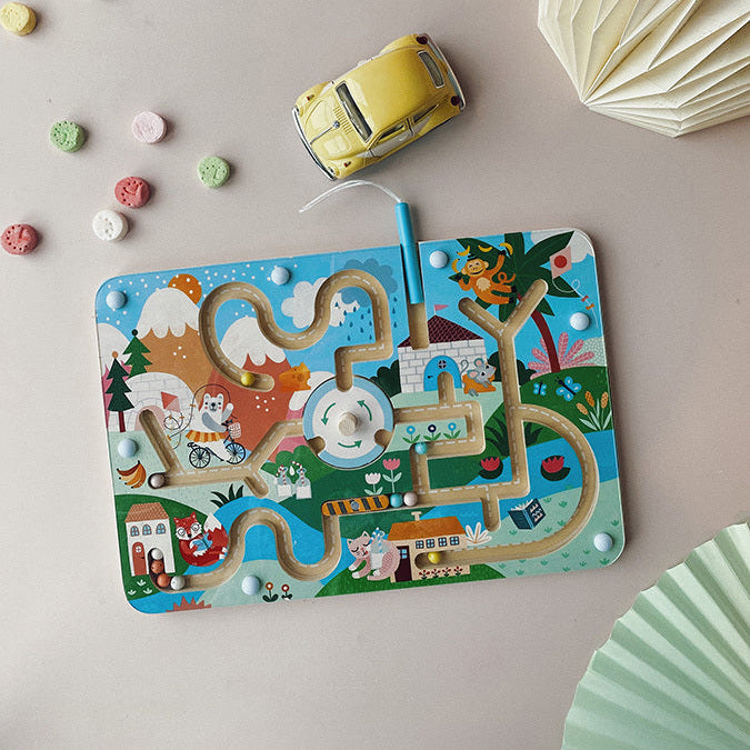 Vilac Labirinto Magnetico Animali Divertenti di Michelle Carlslund (8520)