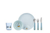 Set Pappa Servizio Stoviglie per Bambini 6 pezzi Sailors Bay Mepal Mio - Children's Dinnerware 6 Pcs