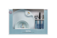 Set Pappa Servizio Stoviglie per Bambini 6 pezzi Sailors Bay Mepal Mio - Children's Dinnerware 6 Pcs